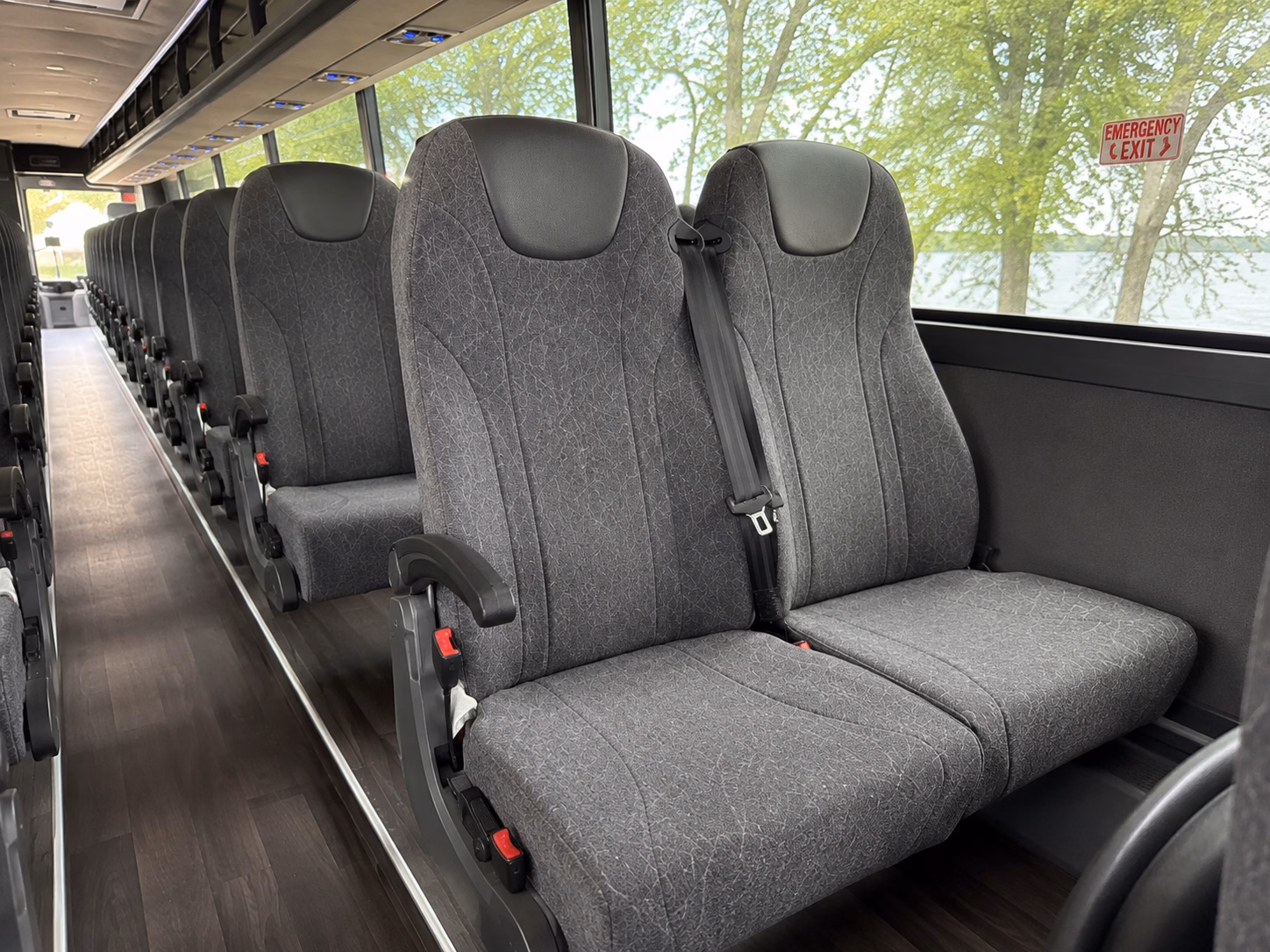 binghamton long distance transportation onboard seating