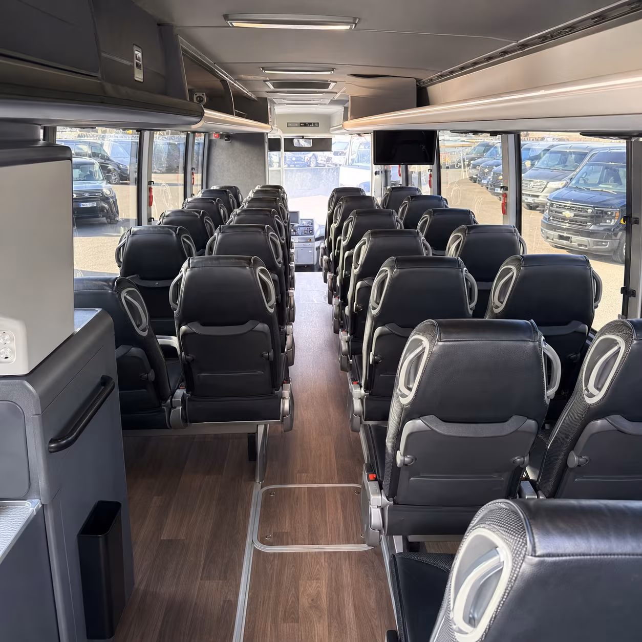binghamton private event transportation onboard seating