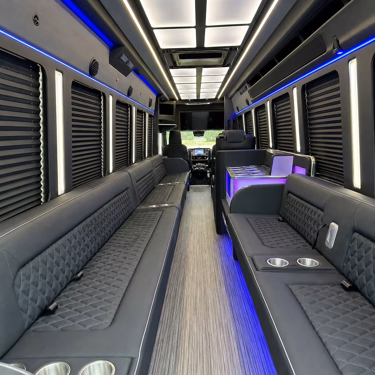 corporate party bus rental