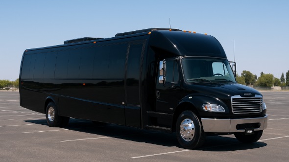 Exterior of Charter Bus Company Binghamton's 18 Passenger Minibus in Binghamton