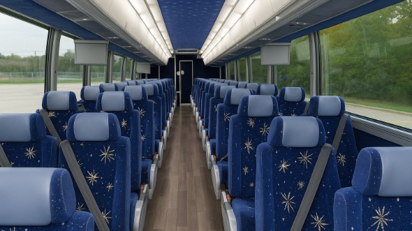 binghamton 50 passenger charter bus rental