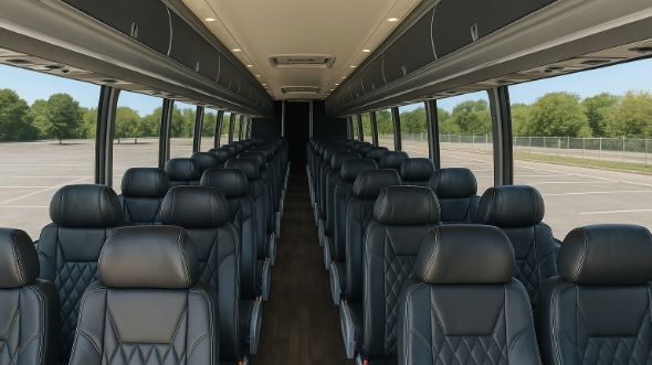 binghamton 54 passenger charter bus rental
