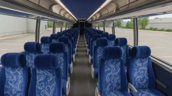 binghamton 56 passenger charter bus