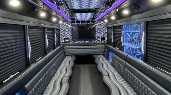 binghamton party bus rental inside