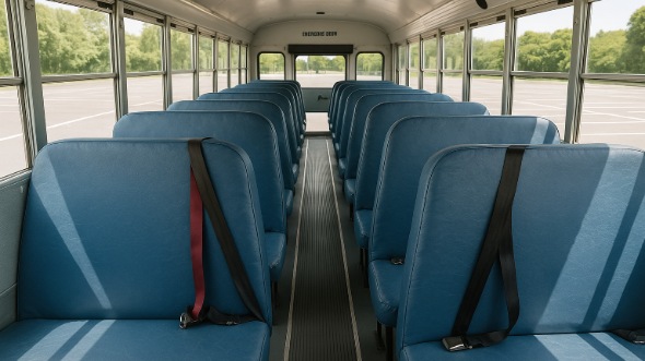 binghamton school bus rental inside