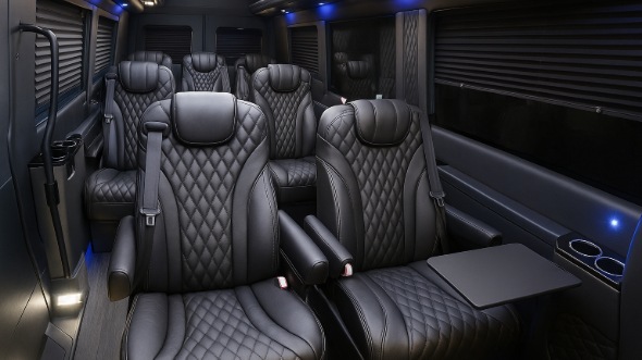 binghamton sprinter van with driver rental